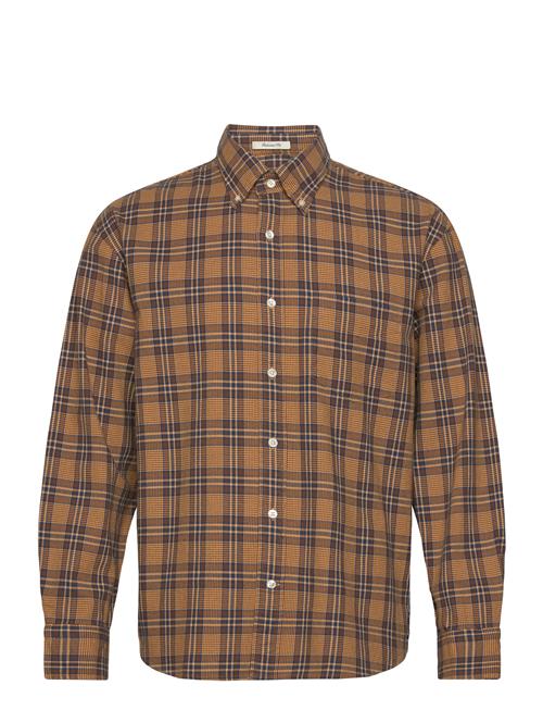 Rel Texture Check Shirt GANT Patterned