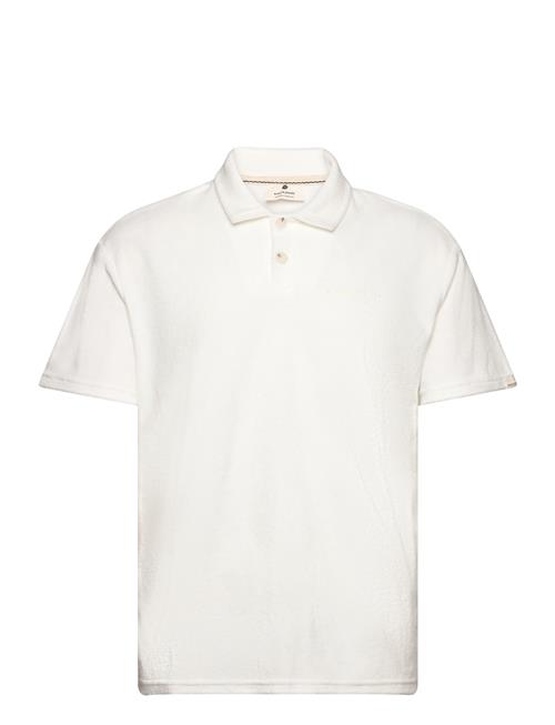 Anerkjendt Akkikki S/S Frotte Polo Tee Anerkjendt White