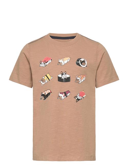 Minymo T-Shirt Ss Minymo Beige