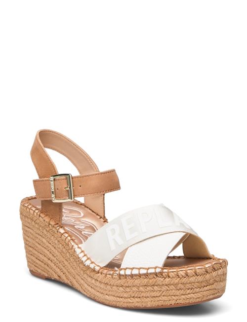 Replay Susan Cross Espadril Replay White