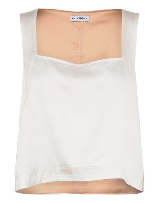 Ahlvar Gallery Wakana Linen Top Ahlvar Gallery White