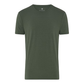 JBS of Denmark Bamboo Blend O-neck T-shirt Grøn Small Herre