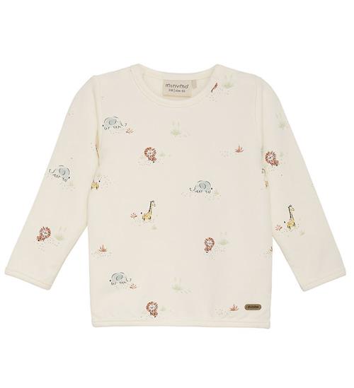 Se Minymo Bluse - Eggnog m. Dyr ved KidsWorld