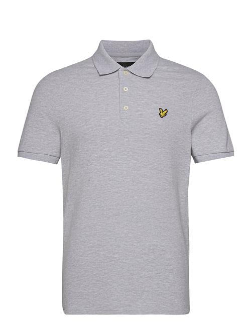 Se Lyle & Scott Plain Polo Shirt Lyle & Scott Grey ved Booztlet