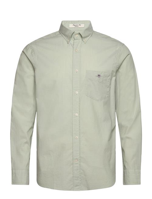 Reg Classic Poplin Shirt GANT Green