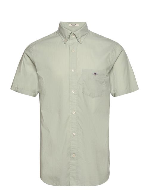 GANT Reg Classic Poplin Ss Shirt GANT Green