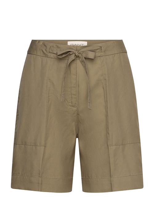 GANT Rel Tie Waist Shorts GANT Khaki