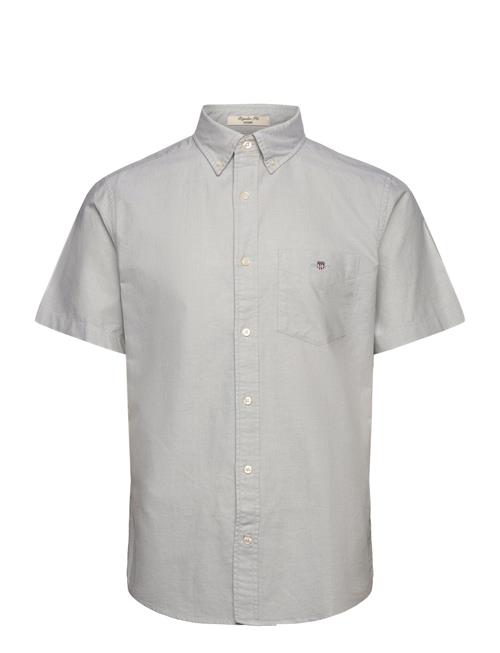 Reg Classic Oxford Ss Shirt GANT Blue