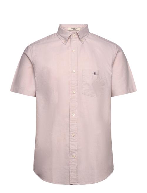 Reg Classic Oxford Ss Shirt GANT Pink