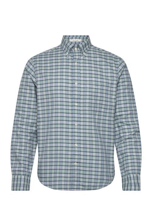 GANT Reg Archive Oxford Check Shirt GANT Blue