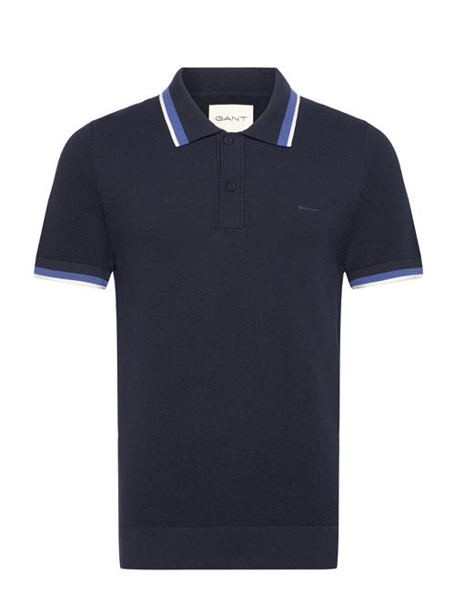 GANT Cotton Pique Ss Polo GANT Blue