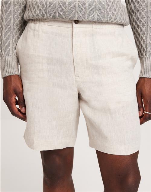 J Lindeberg Baron Linen Shorts Hørshorts Beige