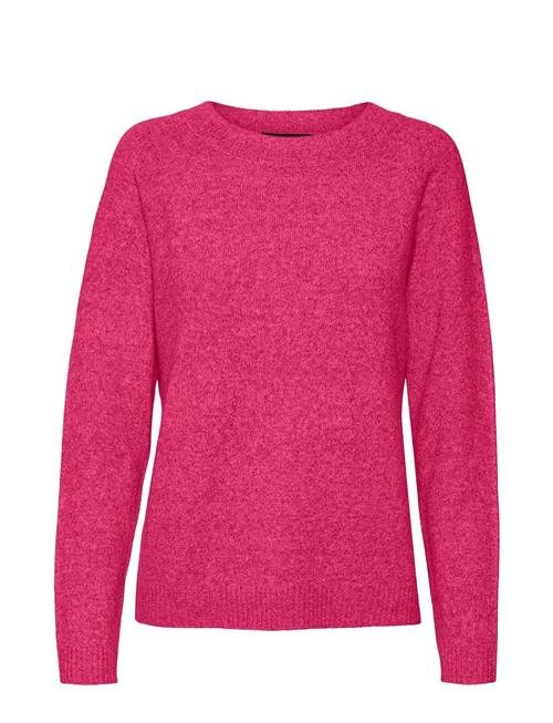 Se Vero Moda Vmdoffy Ls O-Neck Blouse Ga Noos Vero Moda Pink ved Booztlet