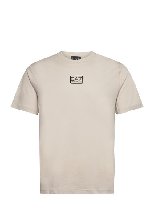 Se EA7 T-Shirt EA7 Cream ved Booztlet