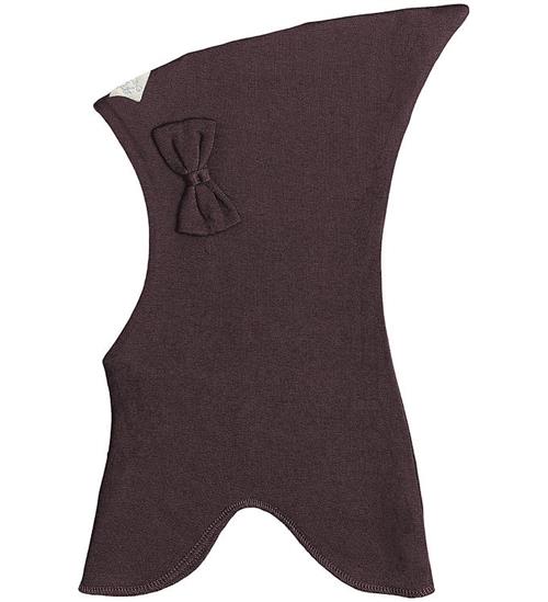 Se Racing Kids Elefanthue - 2-lags - Dark Plum Brown m. SlÃ¸jfe ved KidsWorld