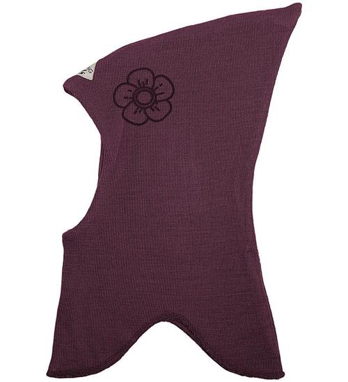 Se Racing Kids Elefanthue - Uld/Bomuld - 2-lags - Red Grape ved KidsWorld