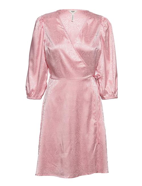 Object Objaileen 3/4 Sleev Dress A Ss Fair 22 C Object Pink