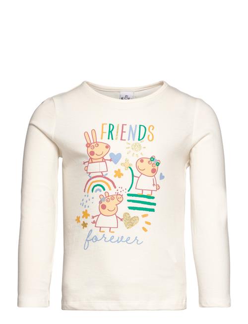 Se Peppa Pig Long-Sleeved T-Shirt Peppa Pig White ved Booztlet