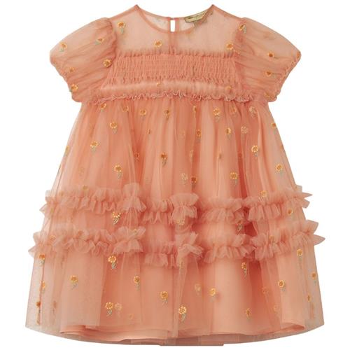 Stella McCartney Kids Broderet Kjole Lakserosa | Lyserød | 2 years