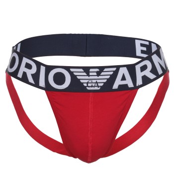 Emporio Armani Armani Cotton Jockstrap Rød bomuld Large Herre