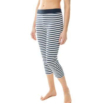 Mey Cyra Pants Hvid/Marine X-Large Dame