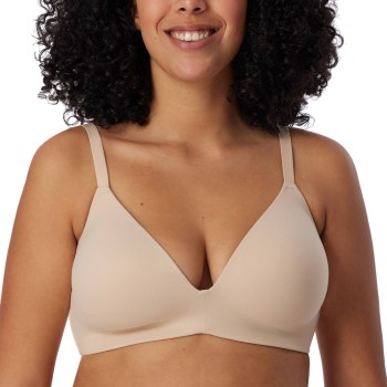 Schiesser Bh Invisible Soft Bra With Underwired Bra Beige A 70 Dame