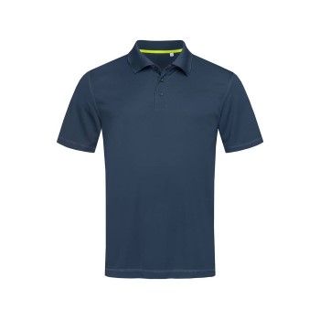 Stedman Active 140 Polo Marineblå polyester Large Herre