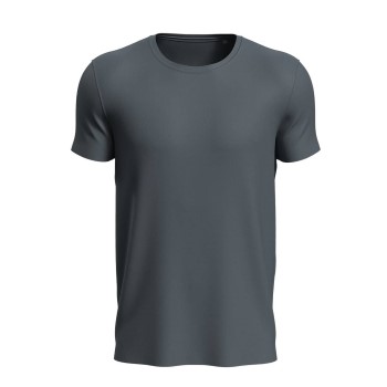 Stedman Active Sports-T For Men Mørkgrå  polyester Medium Herre