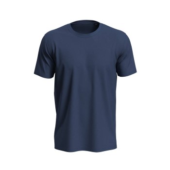 Se Stedman Unisex Lux T Marineblå bomuld Large ved Timarco