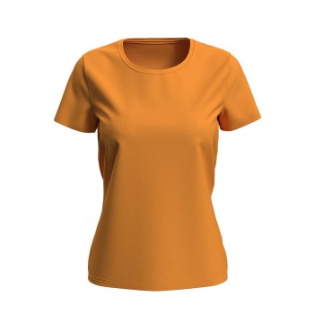 Stedman Women Lux T Orange bomuld Medium Dame