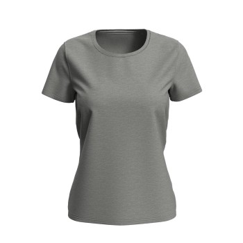 Stedman Women Lux T Gråmelerad bomuld XX-Large Dame