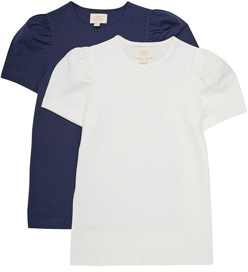 Creamie Creamie T-shirt - 2-pak - Cloud/Navy