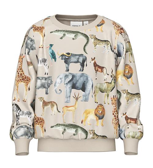 Name It Name It Sweatshirt - NmmJasen - Peyote Melange m. Dyr