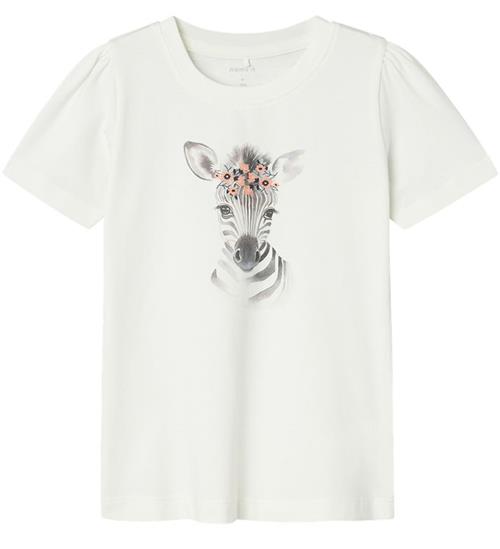 Se Name It Name It T-Shirt - NmfJael - Jet Stream/Zebra ved KidsWorld