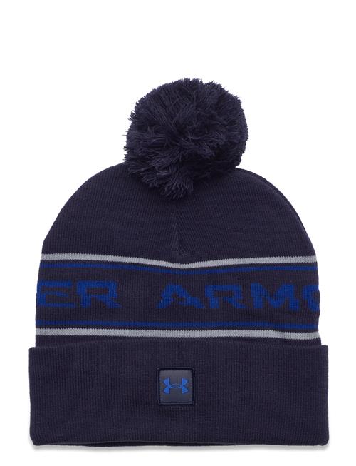 Se Under Armour Ua Men's Halftime Pom Beanie Under Armour Navy ved Booztlet