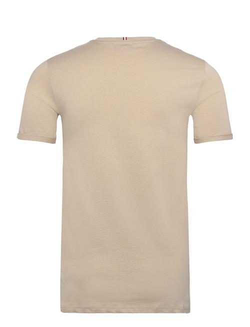 Se Les Deux Nørregaard T-Shirt - Seasonal Les Deux Beige ved Booztlet