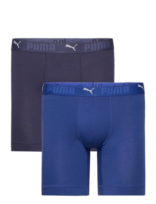 PUMA Puma Sport Cotton Long Boxer 2P PUMA Blue