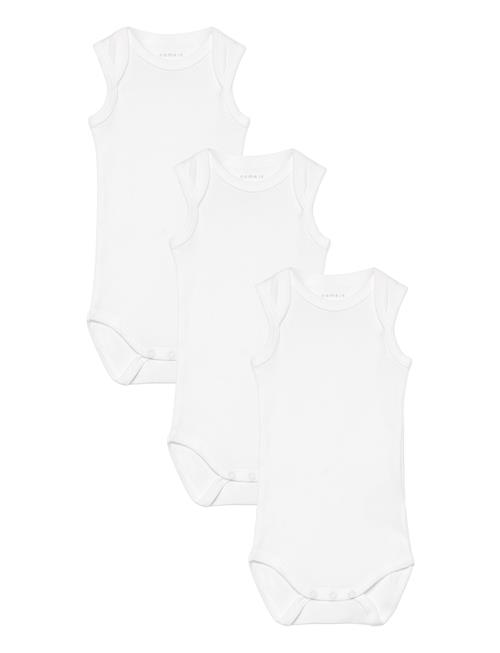 Nbnbody 3P Tank Solid White 3 Noos Name It White