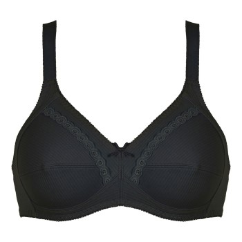 NATURANA Bh Cotton Soft Bra Sort bomuld A 80 Dame