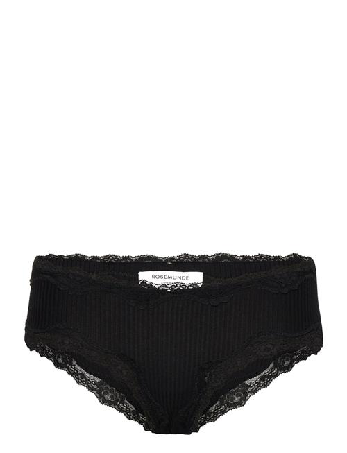 Rosemunde Silk Hipster W/ Lace Rosemunde Black