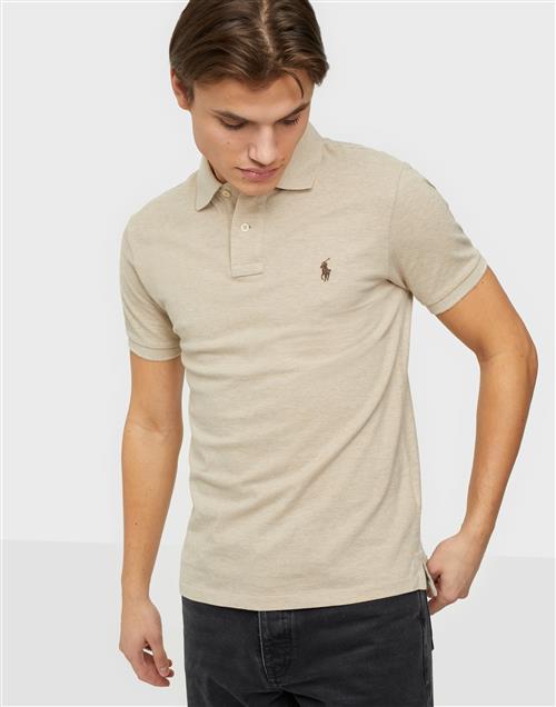 Polo Ralph Lauren Slim Fit Mesh Polo Shirt Polotrøjer Dune