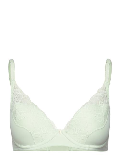 Se CHANTELLE Orangerie Dream Plunge T-Shirt Bra CHANTELLE Green ved Booztlet