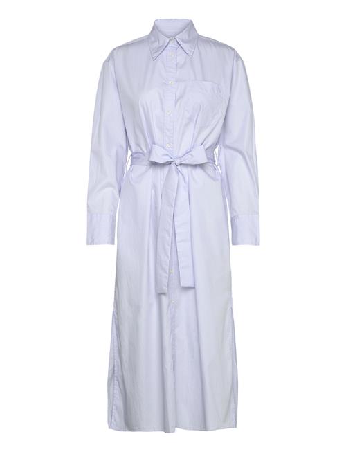 GANT Rel Poplin Shirt Dress GANT Blue