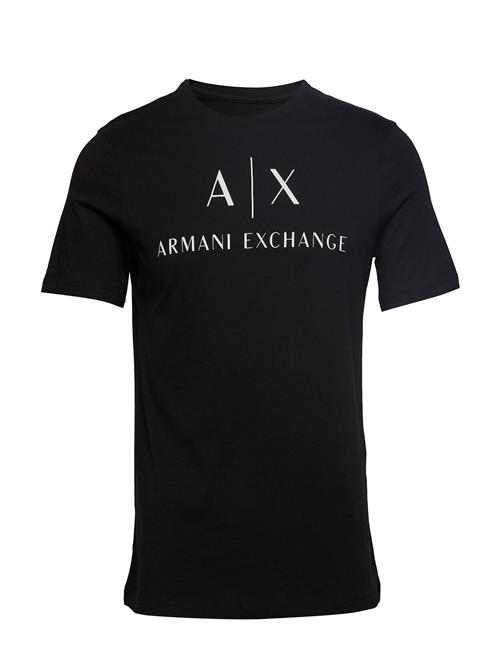 Armani Exchange Man Jersey T-Shirt Armani Exchange Black