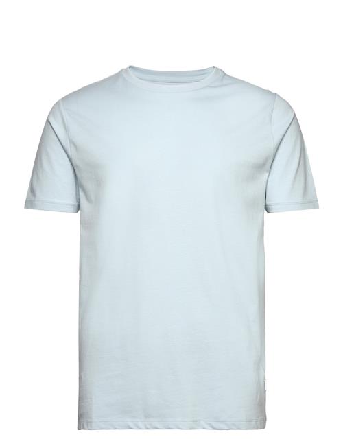 Lindbergh Mens Stretch Crew Neck Tee S/S Lindbergh Blue