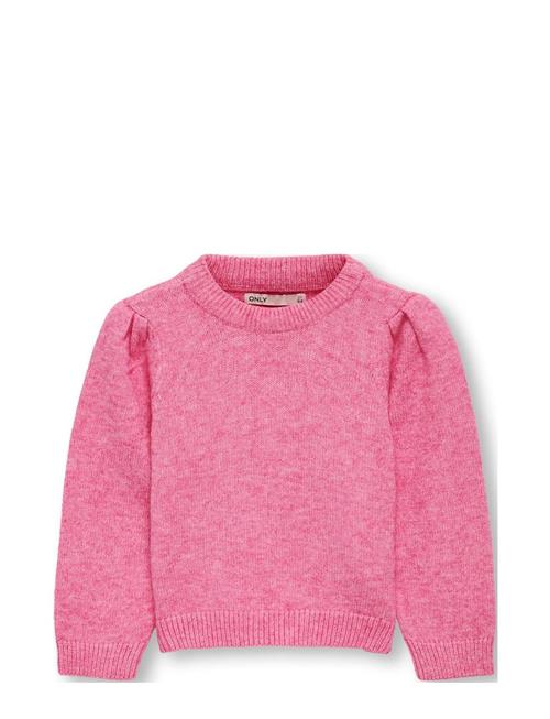 Kids Only Kmglesly L/S Puff Pullover Cp Knt Kids Only Pink