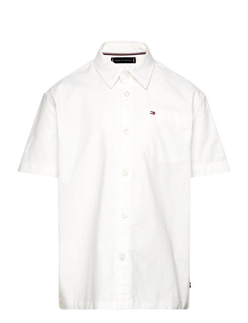 Tommy Hilfiger Solid Oxford Shirt S/S Tommy Hilfiger White