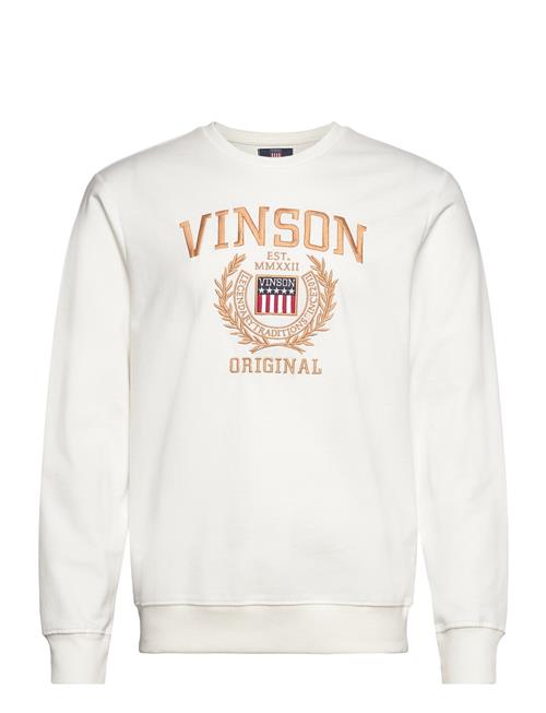 VINSON Kristian Gold Emb Vin M Sw VINSON White