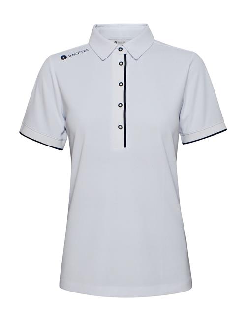 BACKTEE Ladies Classic Polo BACKTEE White