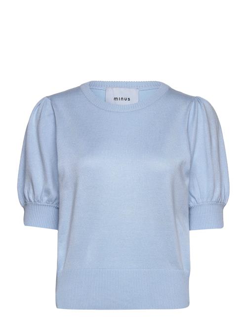 Se Minus Liva Knit Tee Minus Blue ved Booztlet